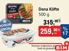 DANA KÖFTE 500 G